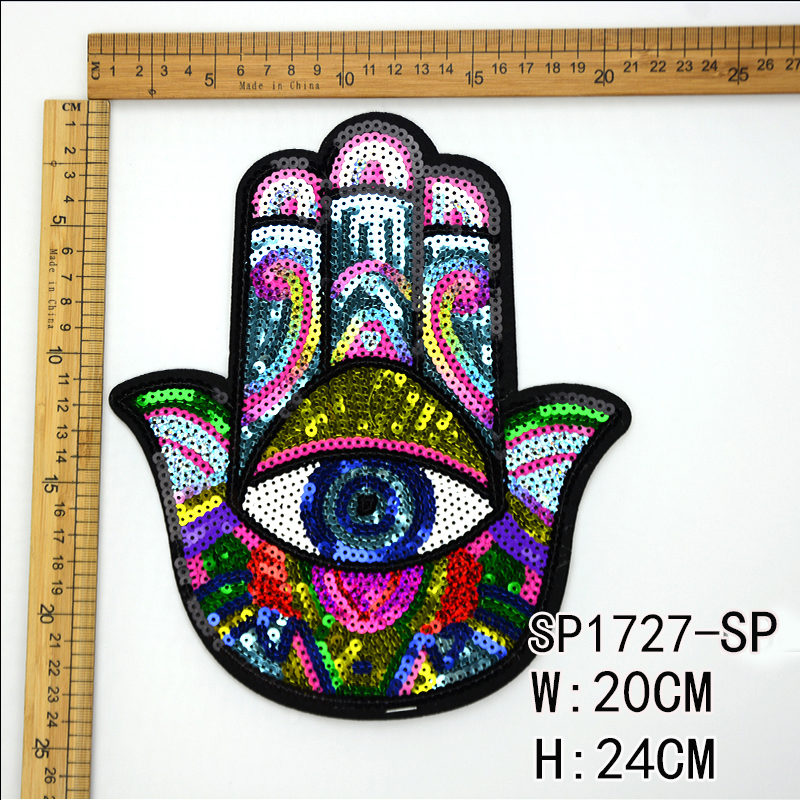 Hand Sequin Patch Accessories For Garment ,the best manufacturer in China Guanhzhou,high quality and wholesale price for customers